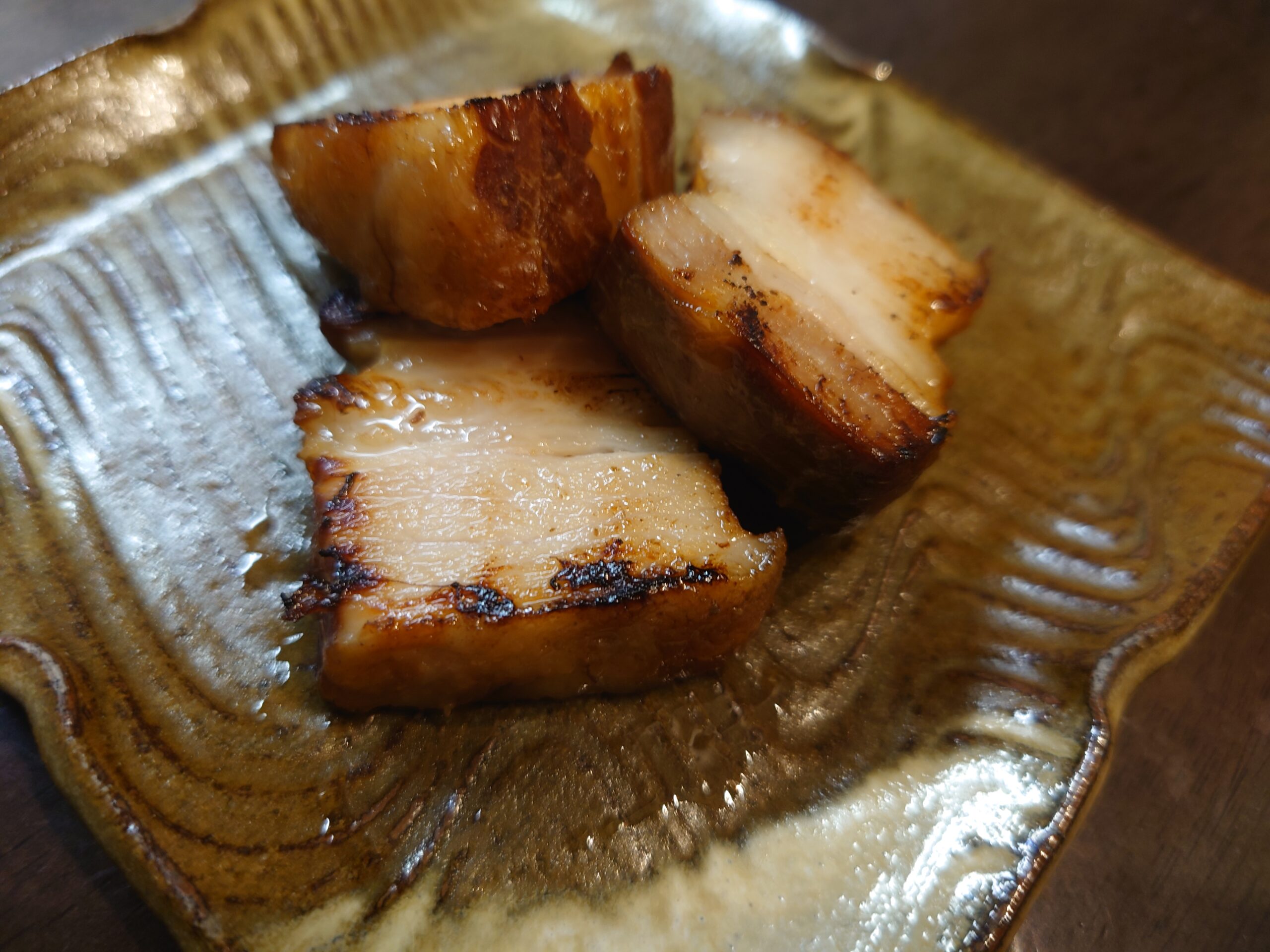 豚バラ肉の燻製 自宅で豚バラ肉を燻製しました